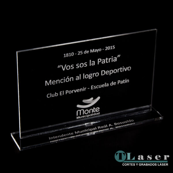 Reconocimientos Acrílicos 4mm de espesor - Image 4