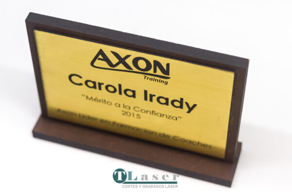 Reconocimientos en acrílico bicapa símil metal sobre mdf de 5,5 mm - Image 6