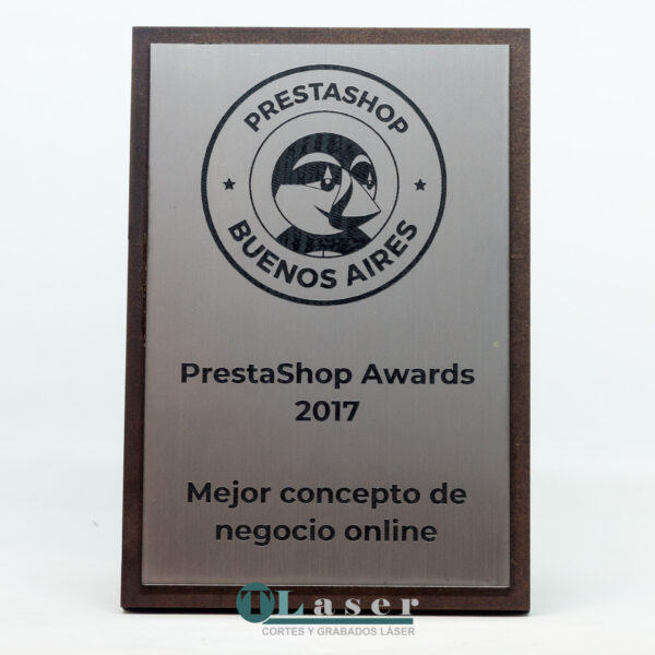 Reconocimientos en acrílico bicapa símil metal sobre mdf de 5,5 mm - Image 13