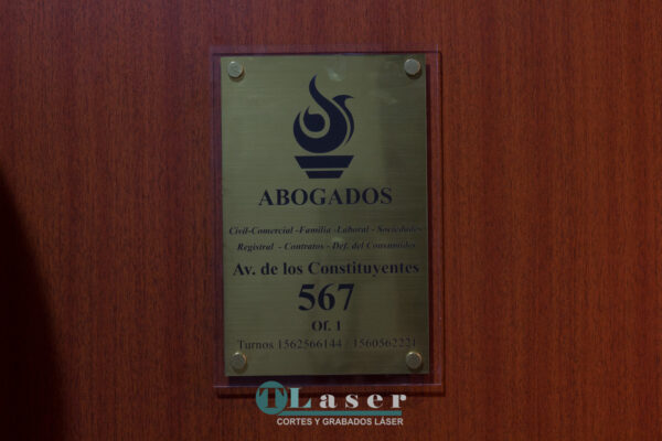 Placa Acrílica de pared símil metal - Image 10