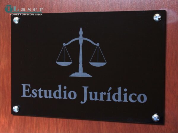 Placa de pared acrilica negra de 2mm - Image 3