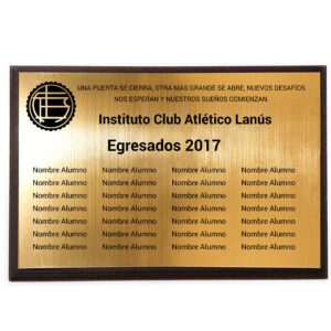Cartel bicapa con mdf torneado
