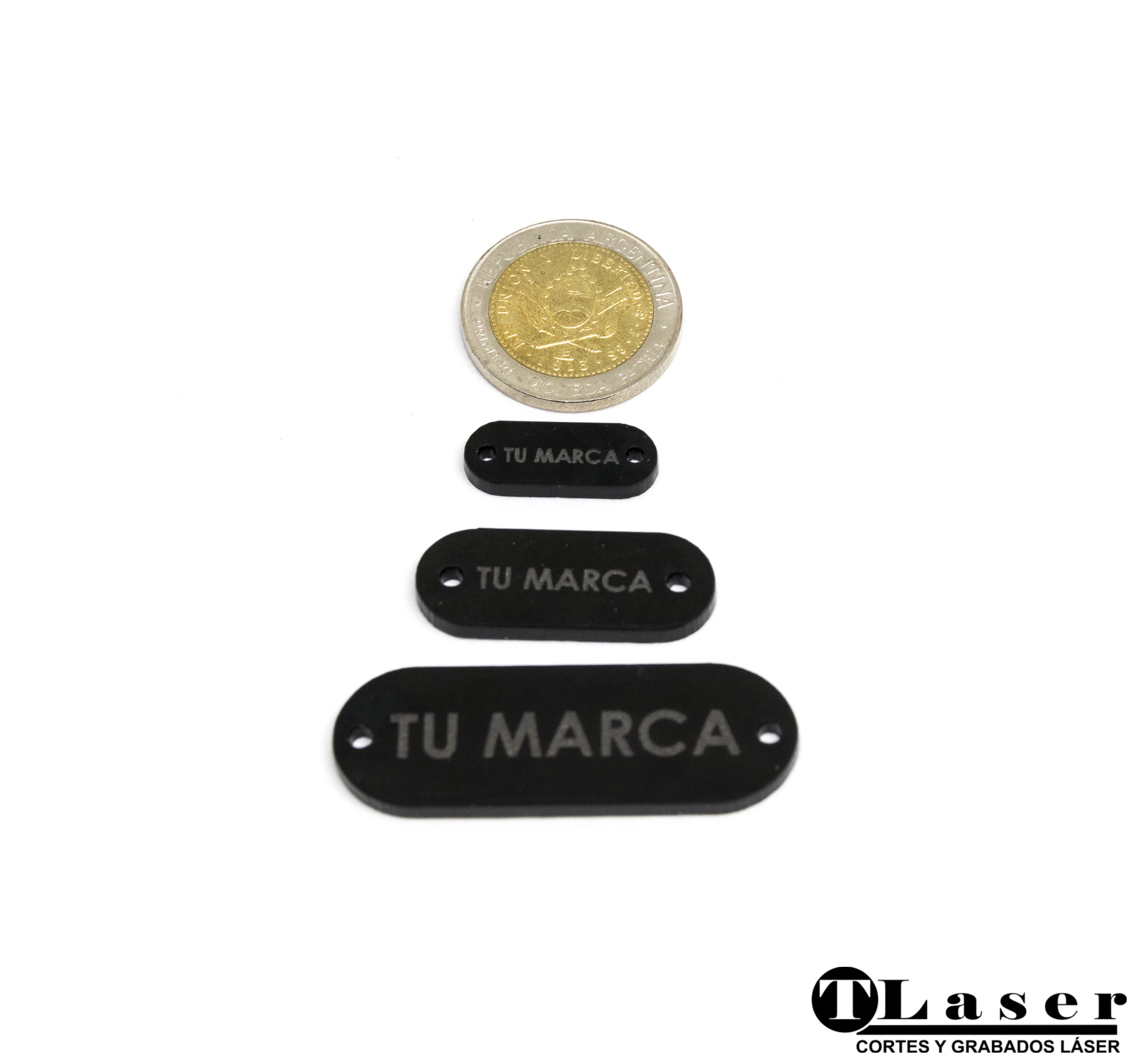 Etiquetas acrílico negro de 2 mm de espesor - Image 13