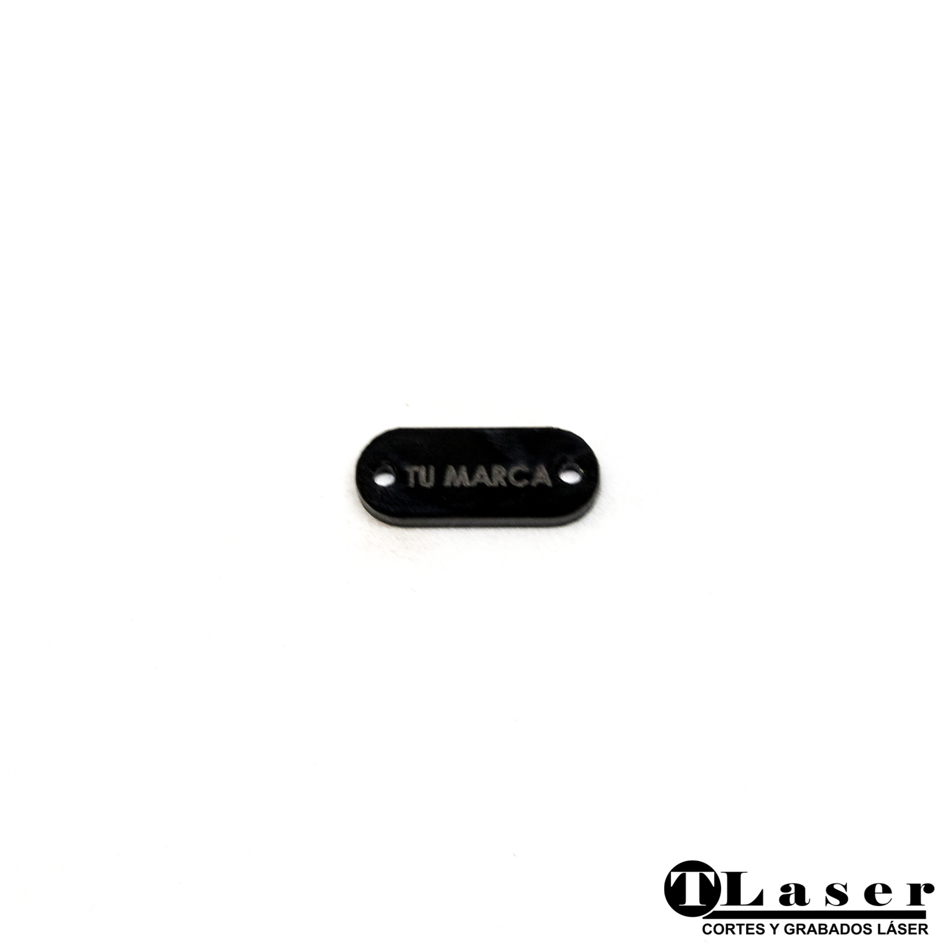 Etiquetas acrílico negro de 2 mm de espesor - Image 5